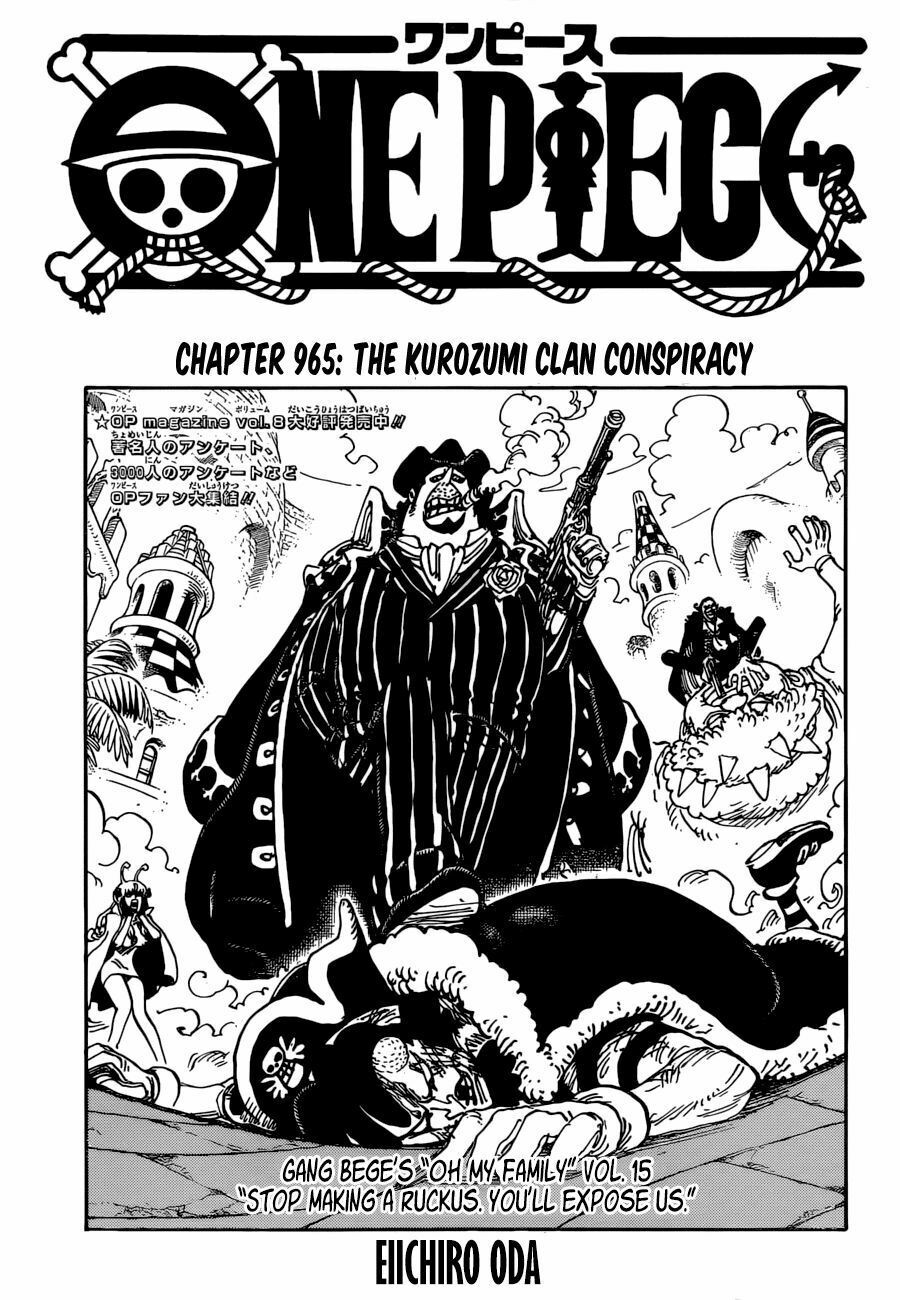 One Piece Chap 965